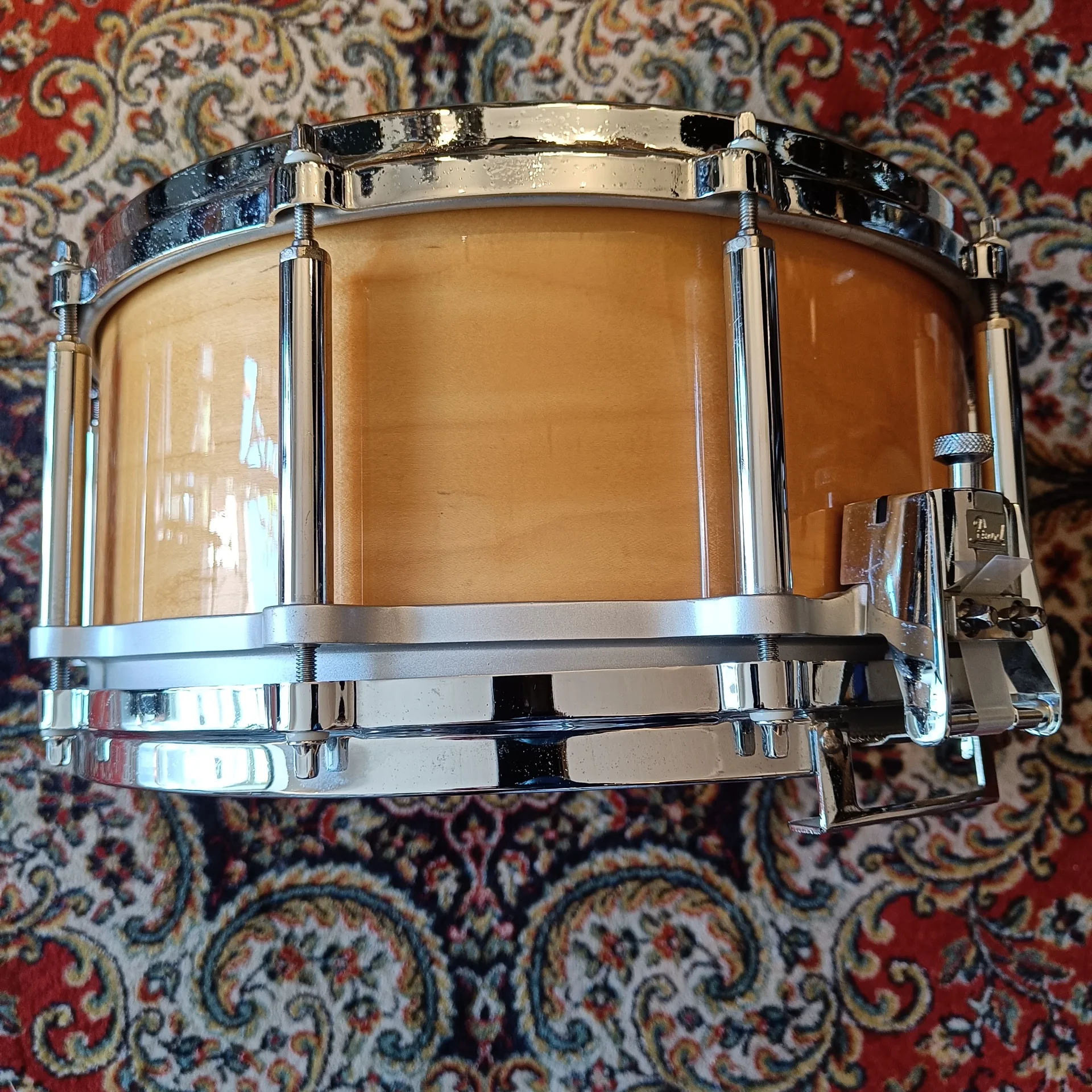 Pearl Free Floating 14"x6,5" All Maple Shell Vintage 2000 - Image 5