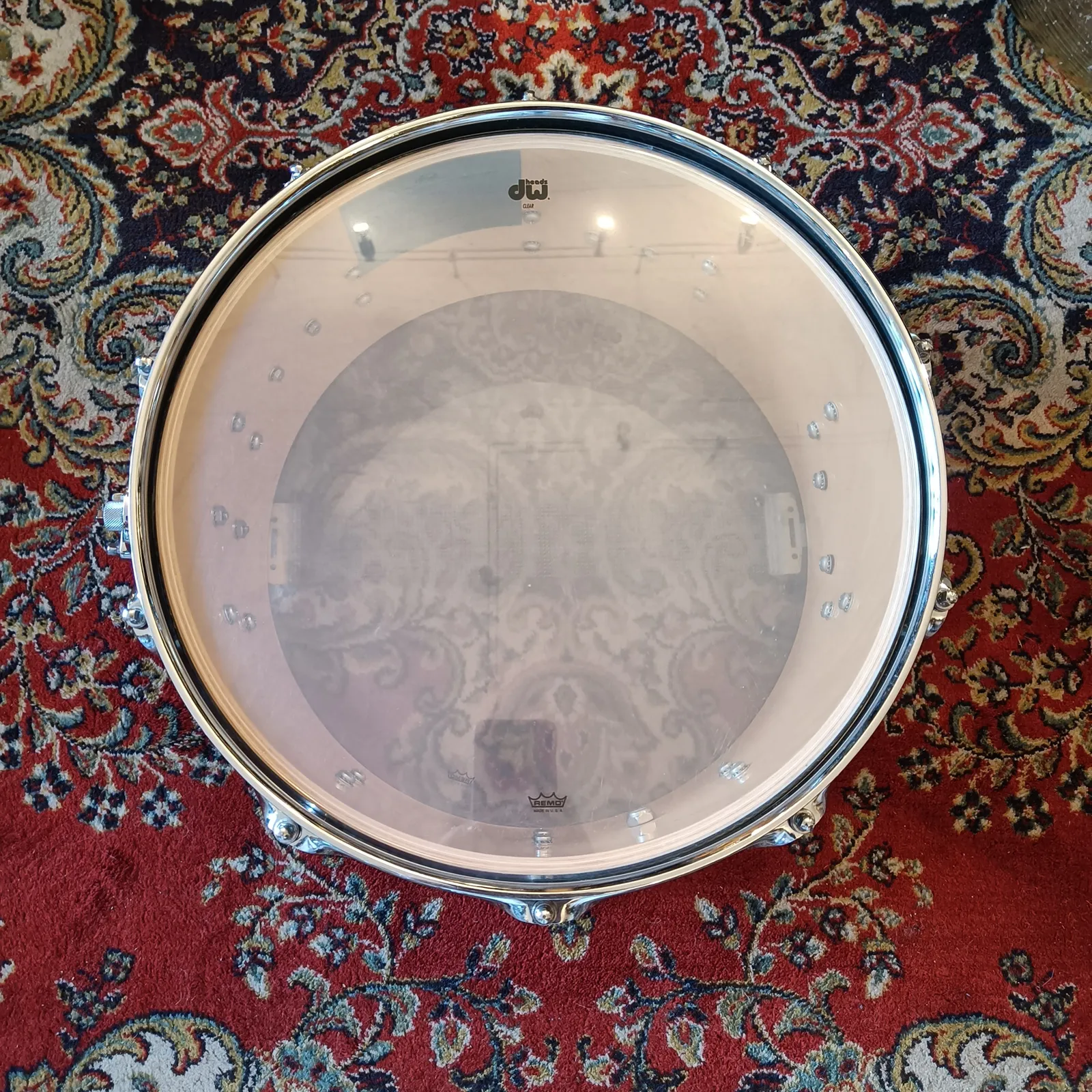 DW Performance HVX 14"x6,5" Charcoal Metallic Hard Satin Lacquer – Image 4