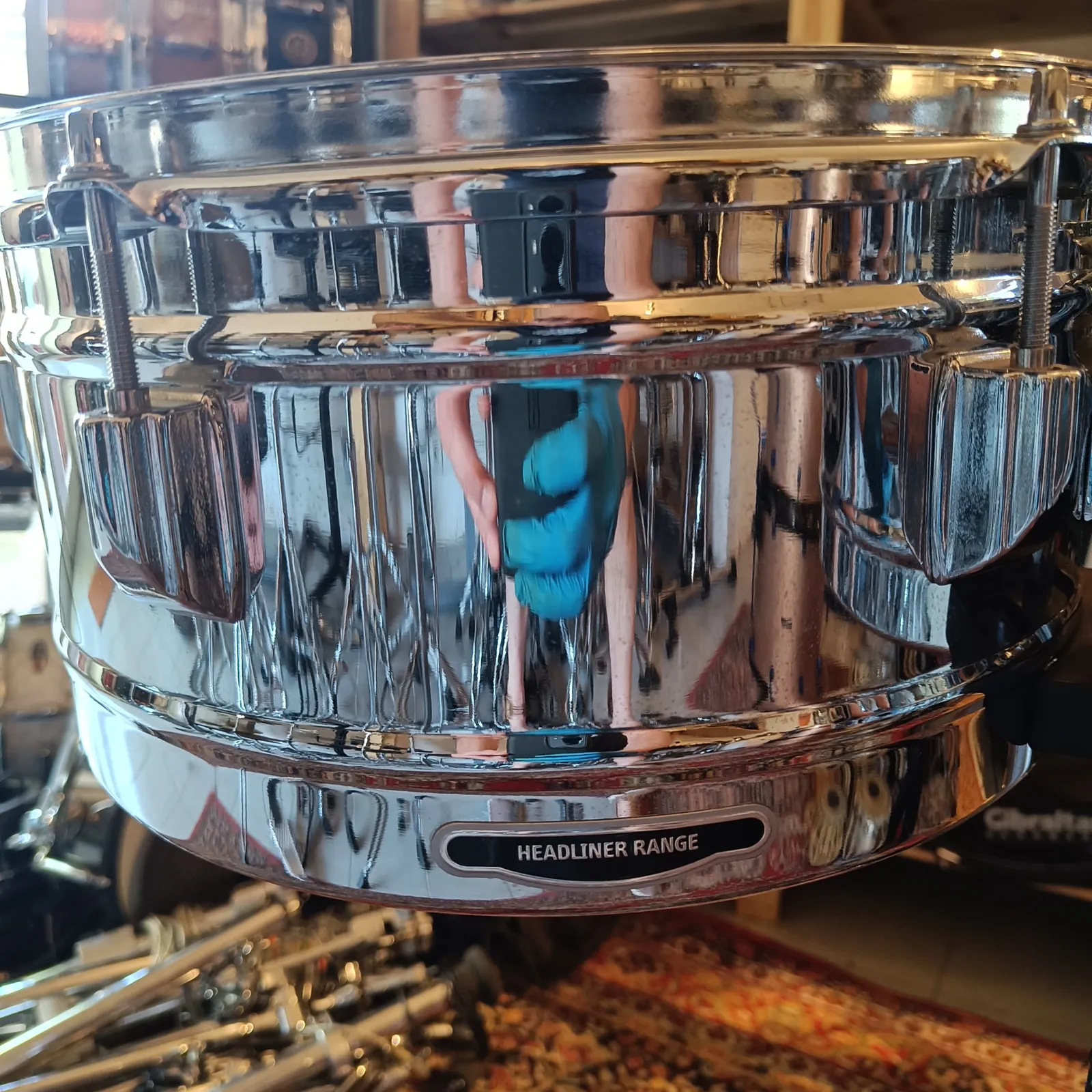 Meinl-Timbales Headliner Range 13" 14" + pied - Image 3