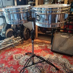 Meinl Timbales Headliner Range 13" 14" + pied
