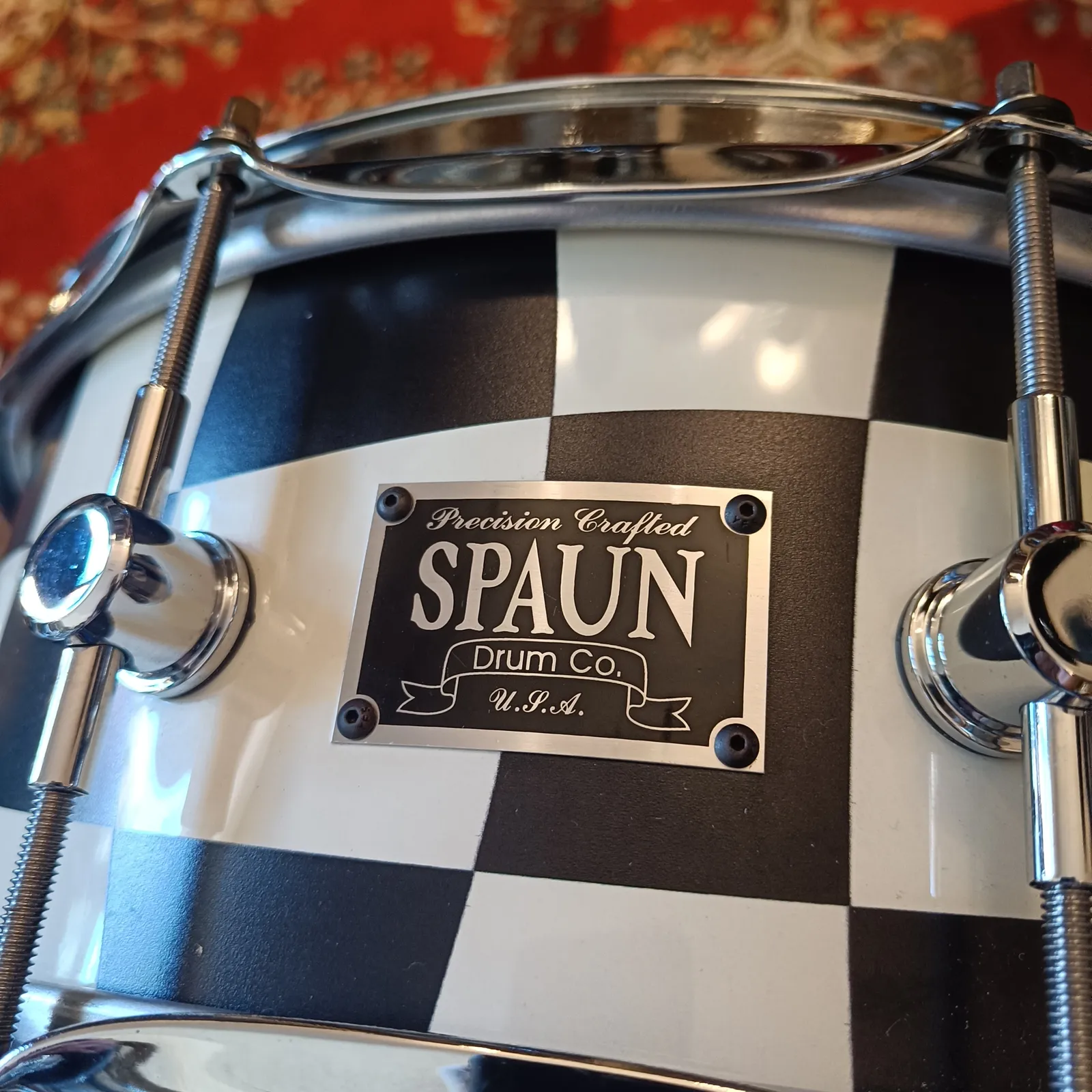 Spaun-Checkerboard 14"x6" Maple – Image 2