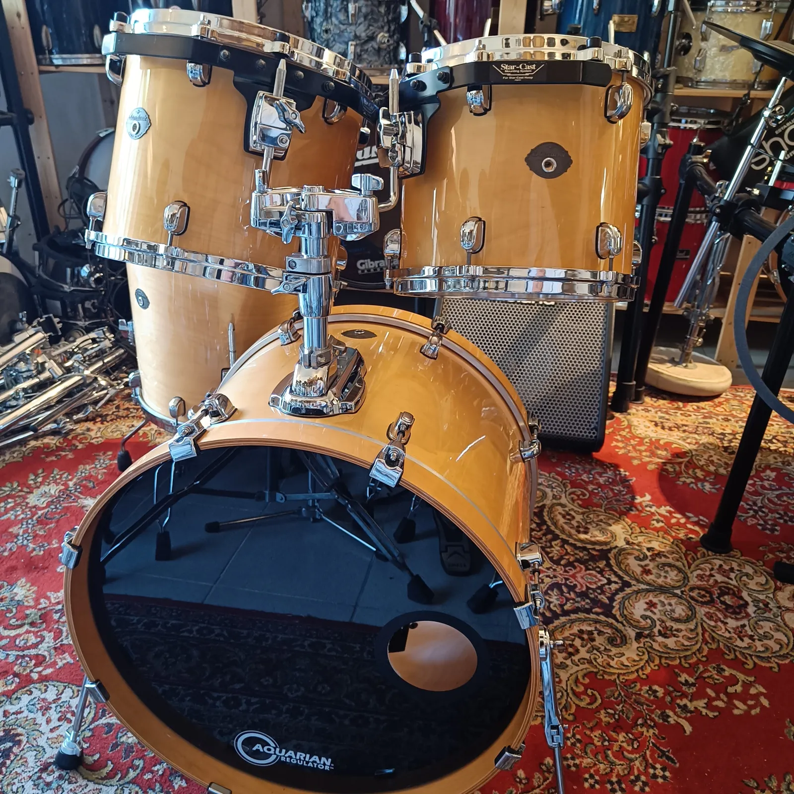 Tama Starclassic 22"x16" 12"x10" 13"x11" 16"x16" Made in Japan