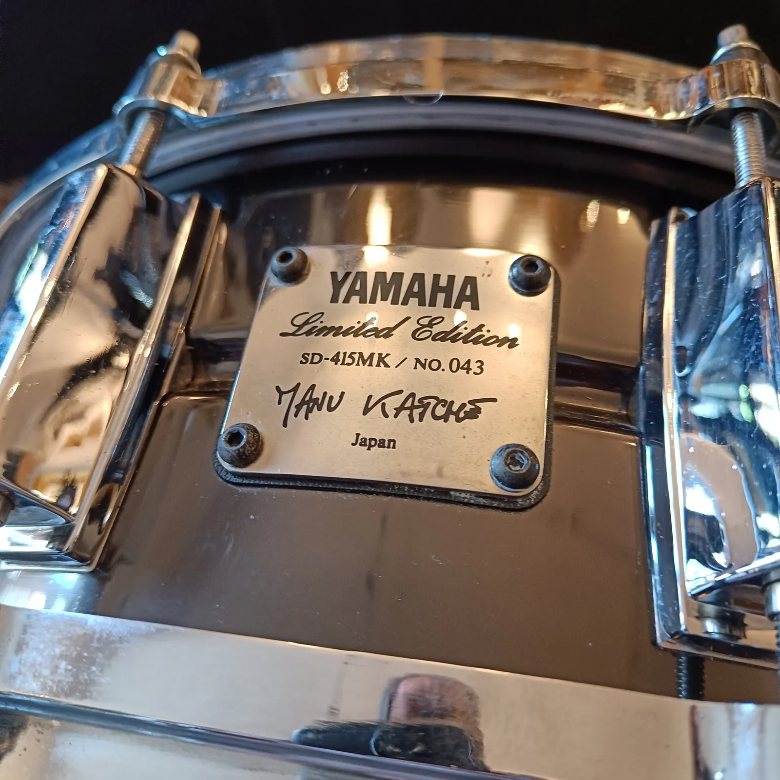 Yamaha Manu Katche Signature 14"x5,5" SD-415MK Limited Edition 1ère génération – Image 2