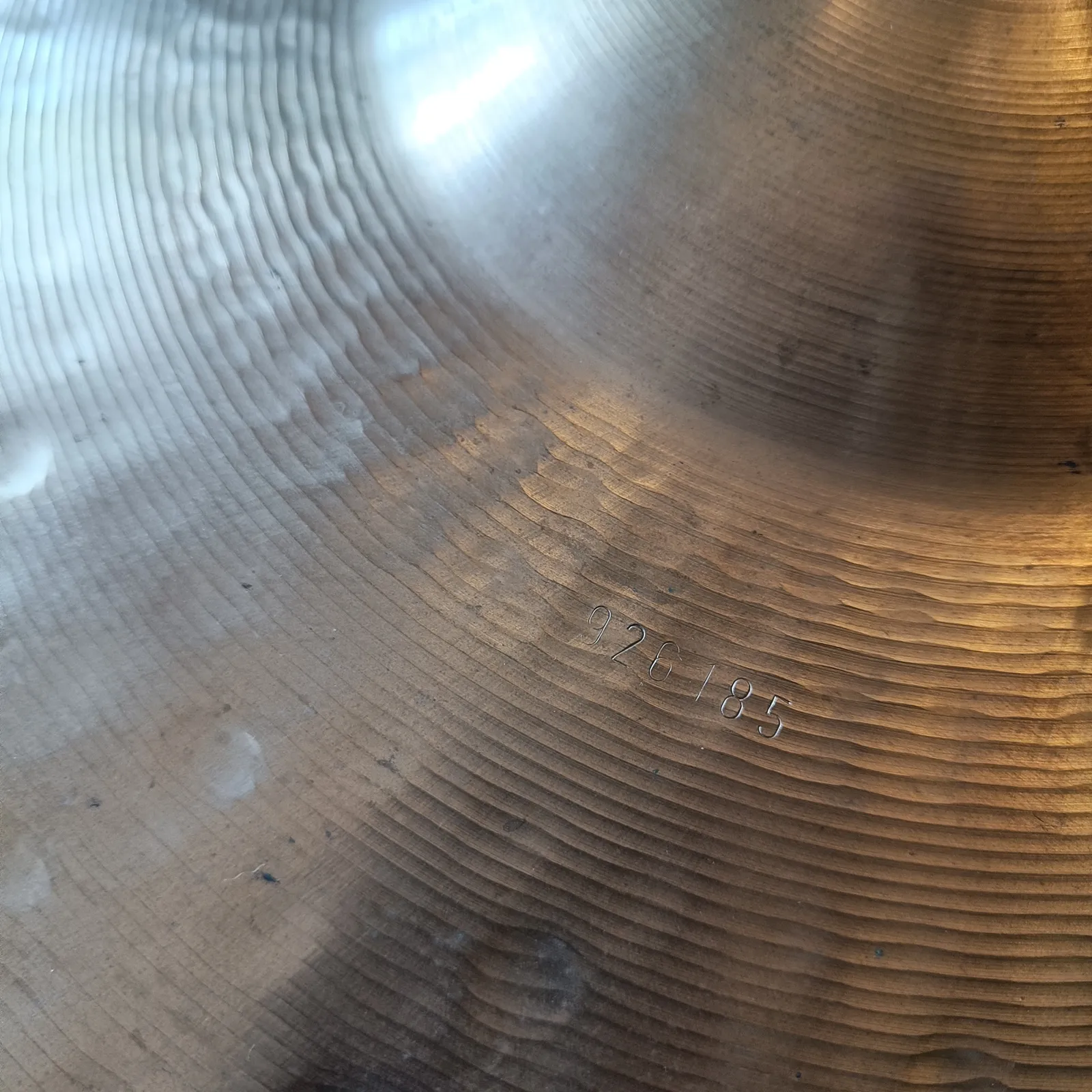 Paiste Sound Creation Bell Ride 20" Black Label 1979 – Image 3