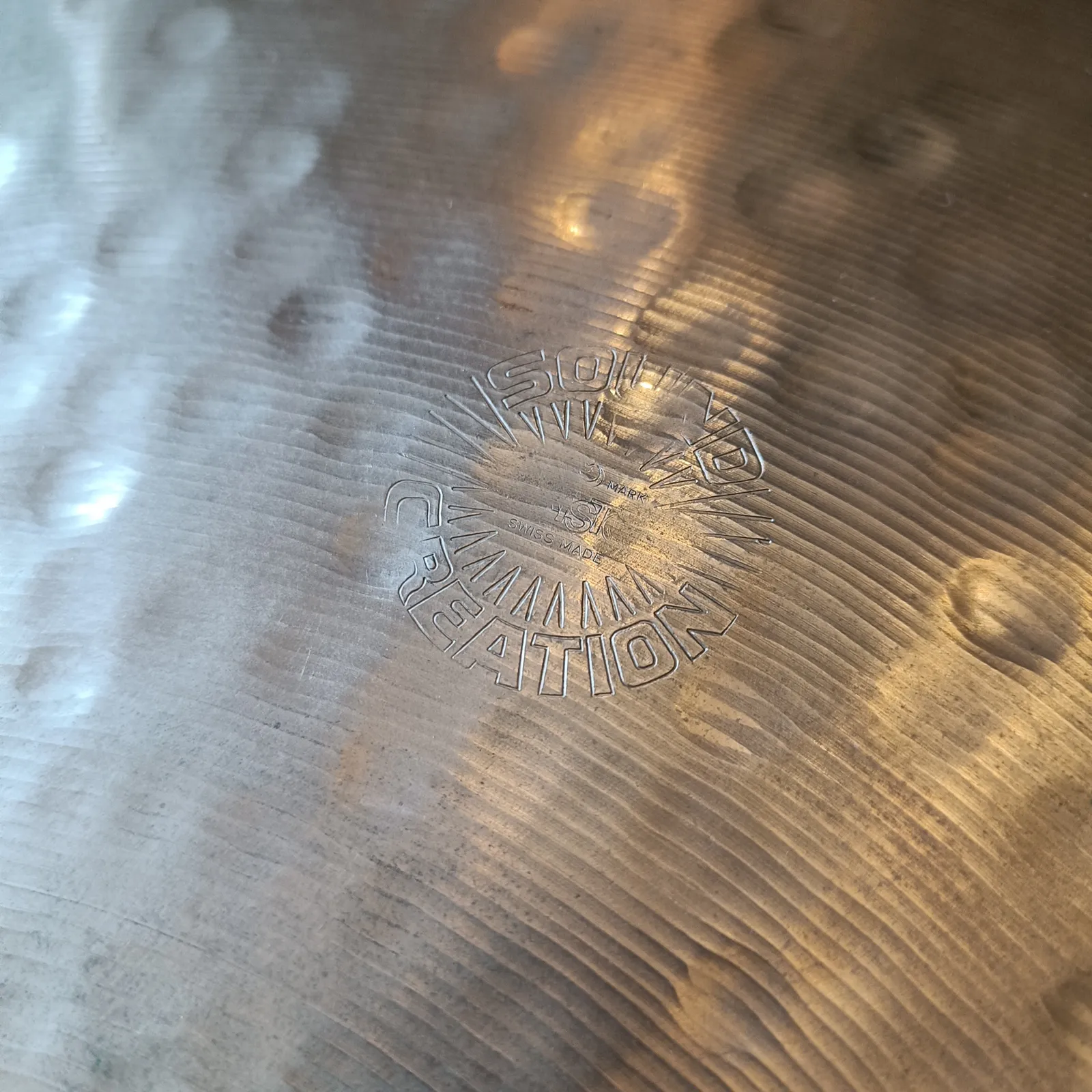 Paiste Sound Creation Bell Ride 20" Black Label 1979 – Image 2