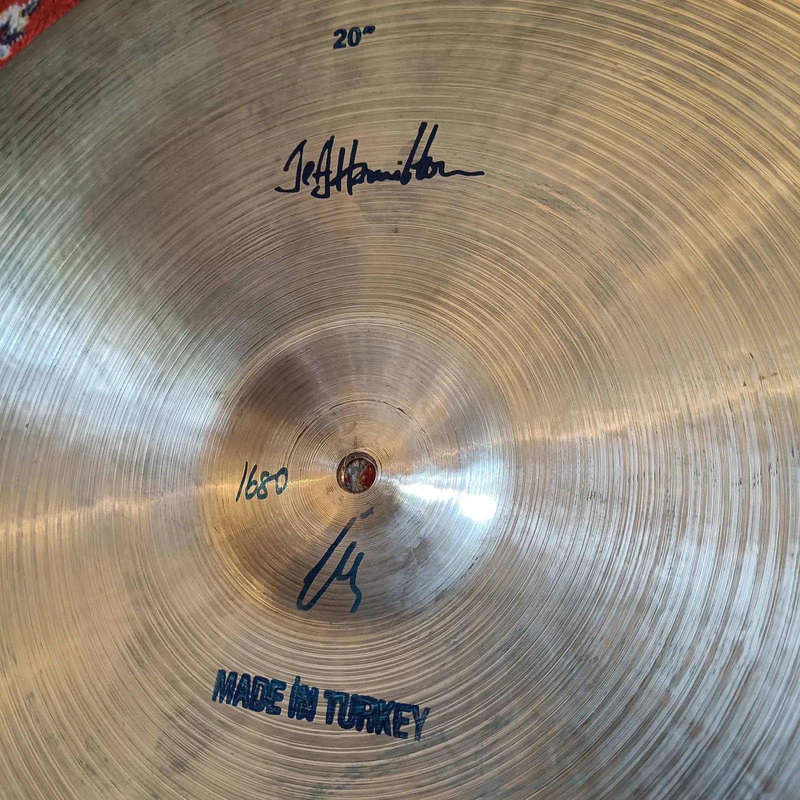 Bosphorus Hammer Serie Jeff Hamilton Ride 20" – Image 4