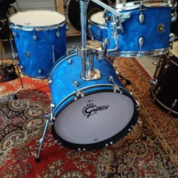 Gretsch Catalina Club Jazz Blue Satin Flame Ltd 18"x14" 12"x8" 14"x14" + CC 14"x5,5"