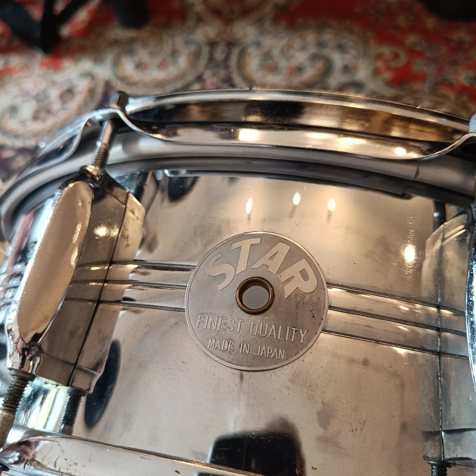Star Caisse Claire 14"x5" model Professional No. 8258 Vintage 70's – Image 2