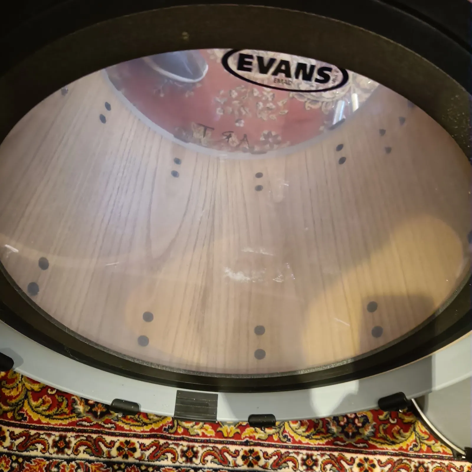 Art Custom Drums 8"x7" 10"x7" 12"x8" 14"x12" 16"x14" 22"x20" Chestnut Medium Matte Grey – Image 12