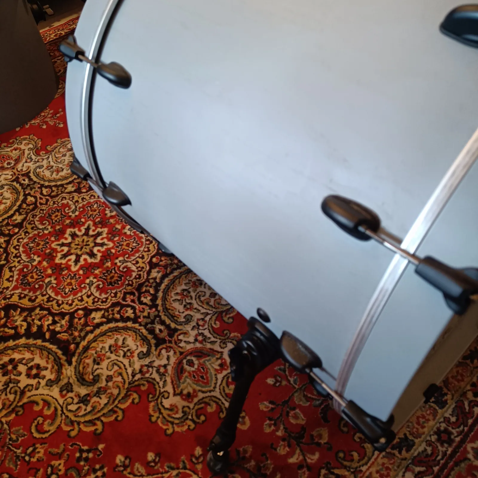 Art Custom Drums Grosse Caisse 22"x20" Chestnut Medium Matte Grey – Image 6