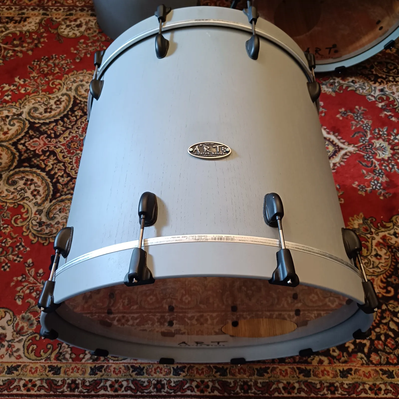 Art Custom Drums Bass drum 22"x20" Chestnut Medium Matte Grey
