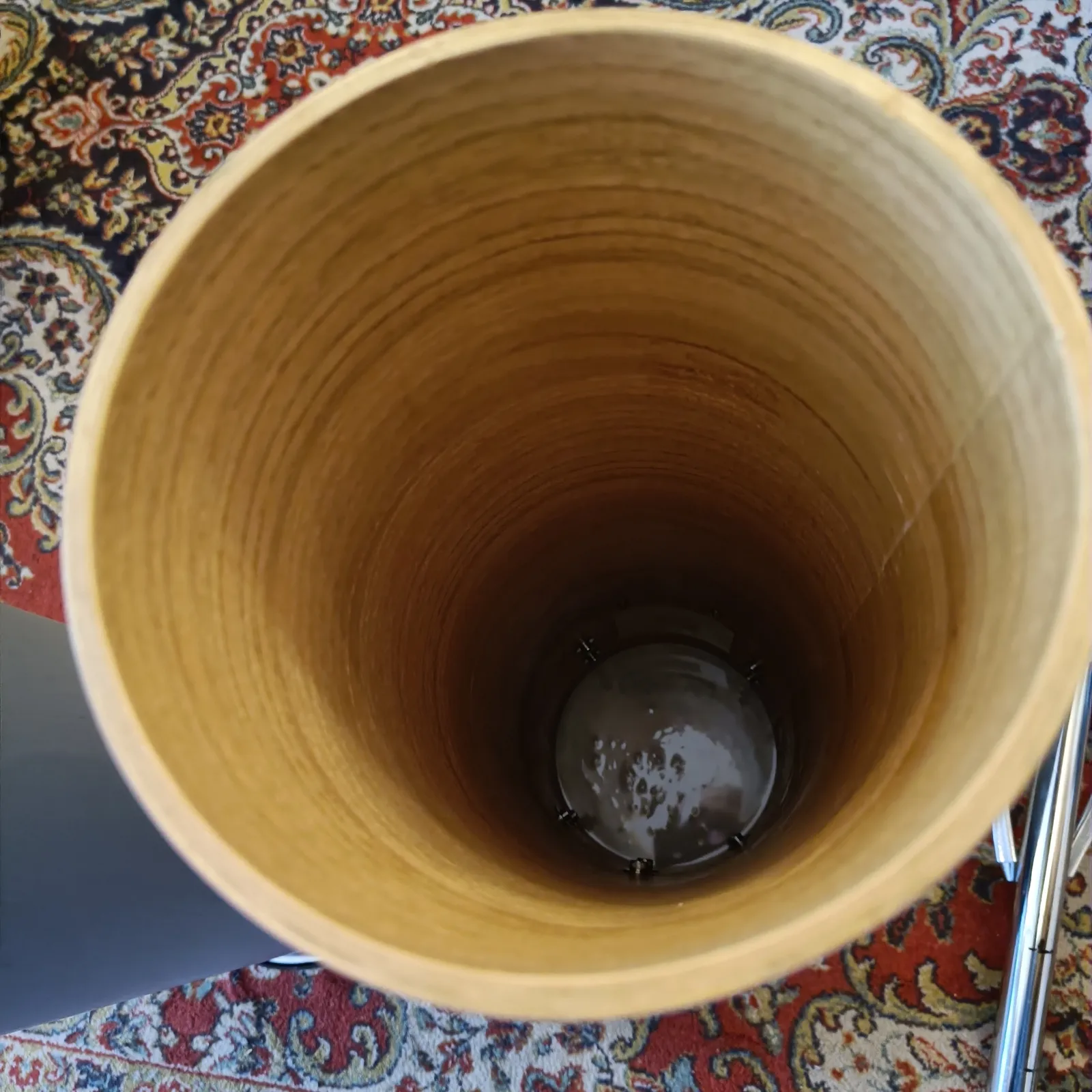 Art Custom Drums Octobans 6"x21" & 6"x17" Chesnut Medium Matte Grey – Image 6