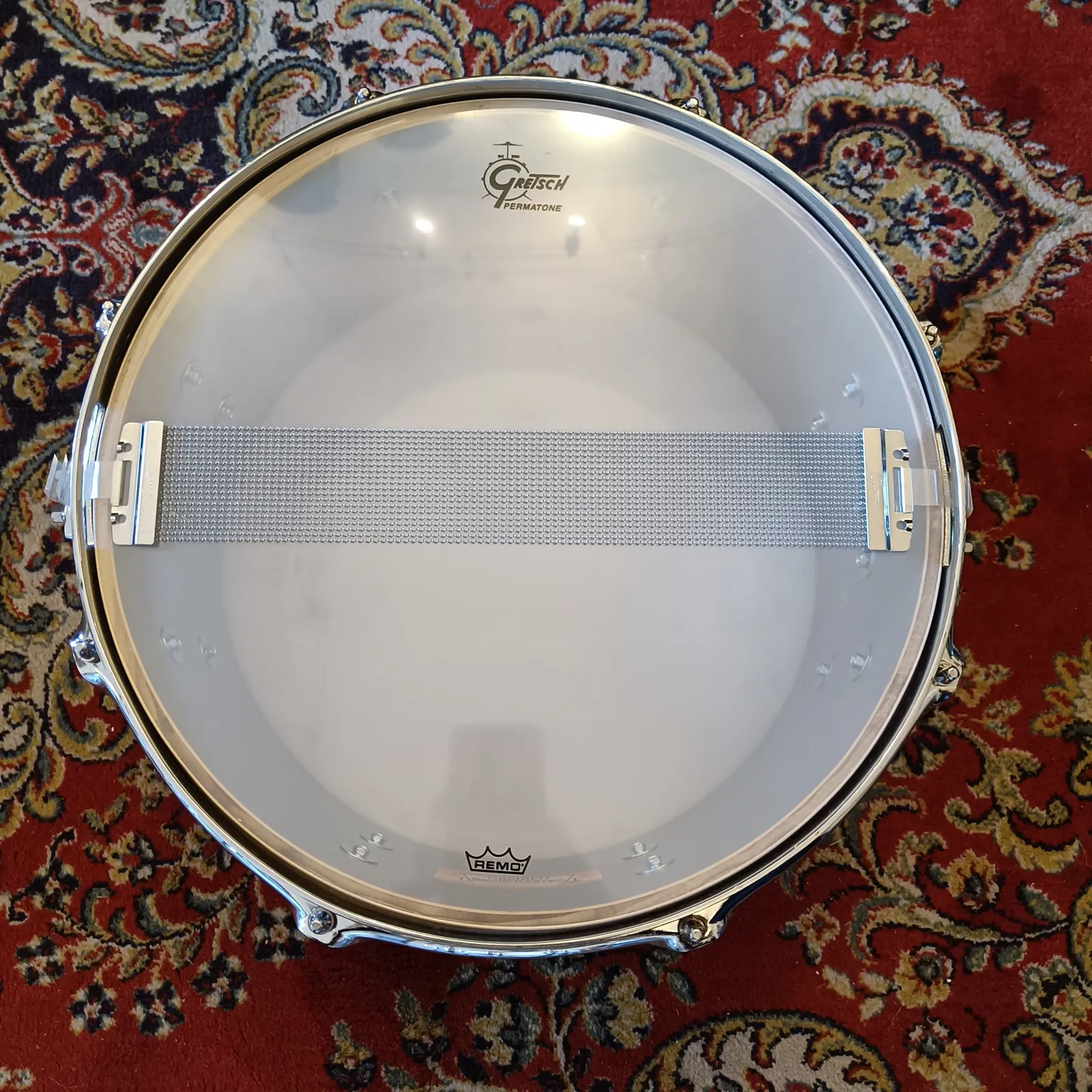 Gretsch Broadkaster 14"x6,5" Antique Pearl Ltd Edition – Image 7