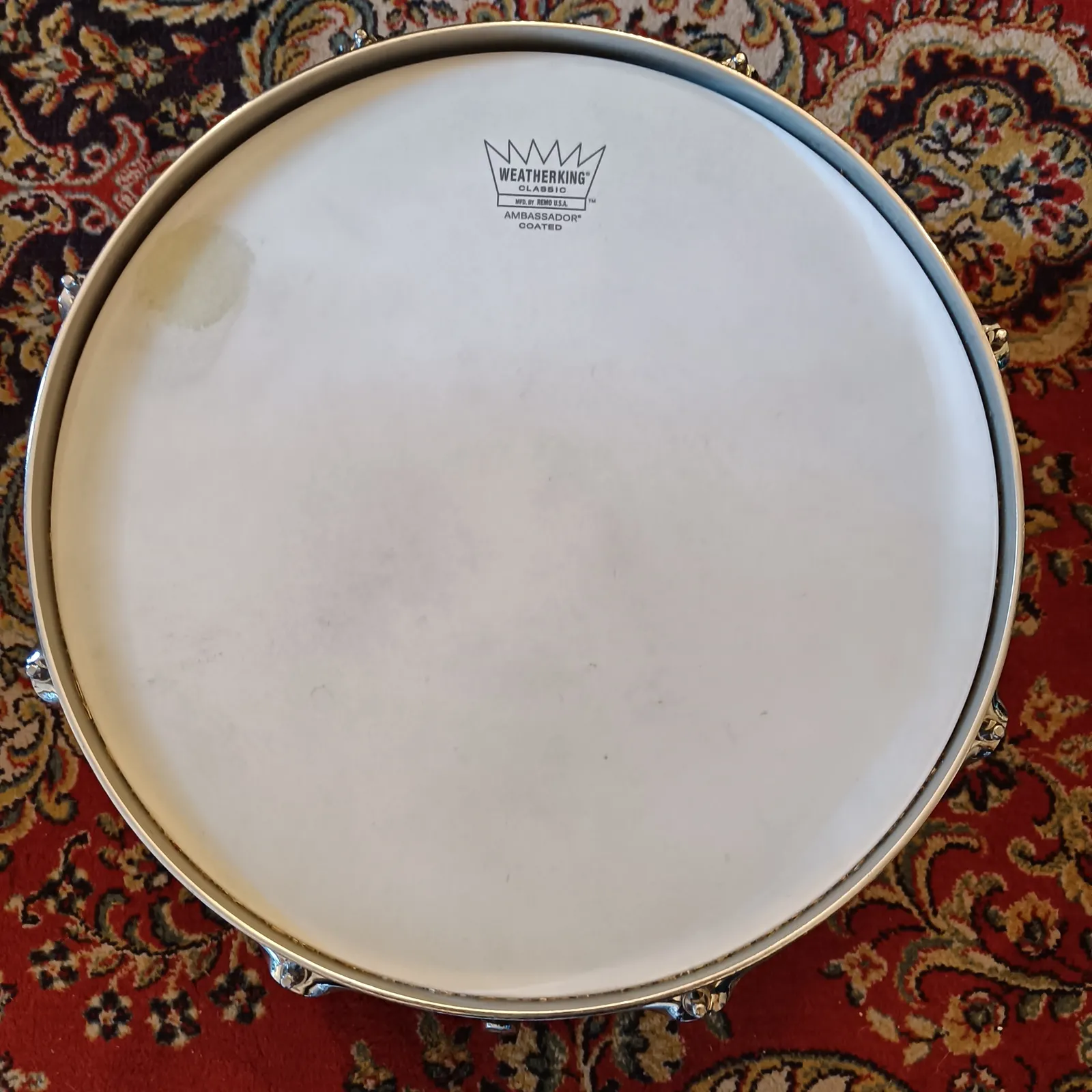 Gretsch Broadkaster 14"x6,5" Antique Pearl Ltd Edition – Image 6