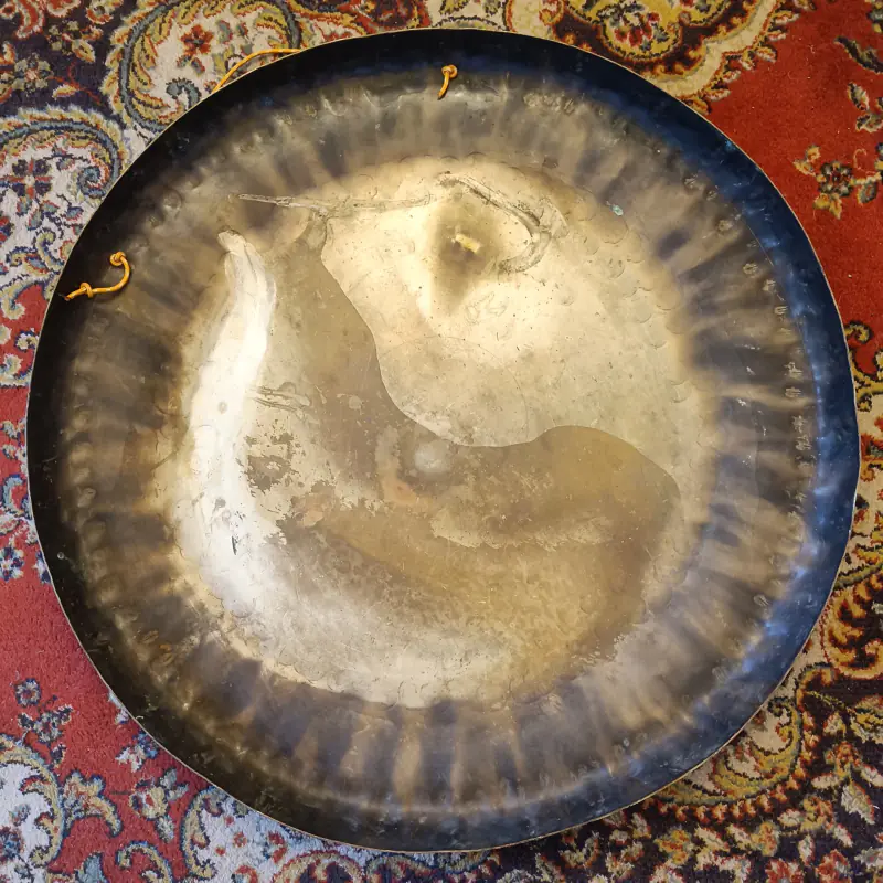Paiste Gong Symphonic 22" Vintage 70's – Image 3