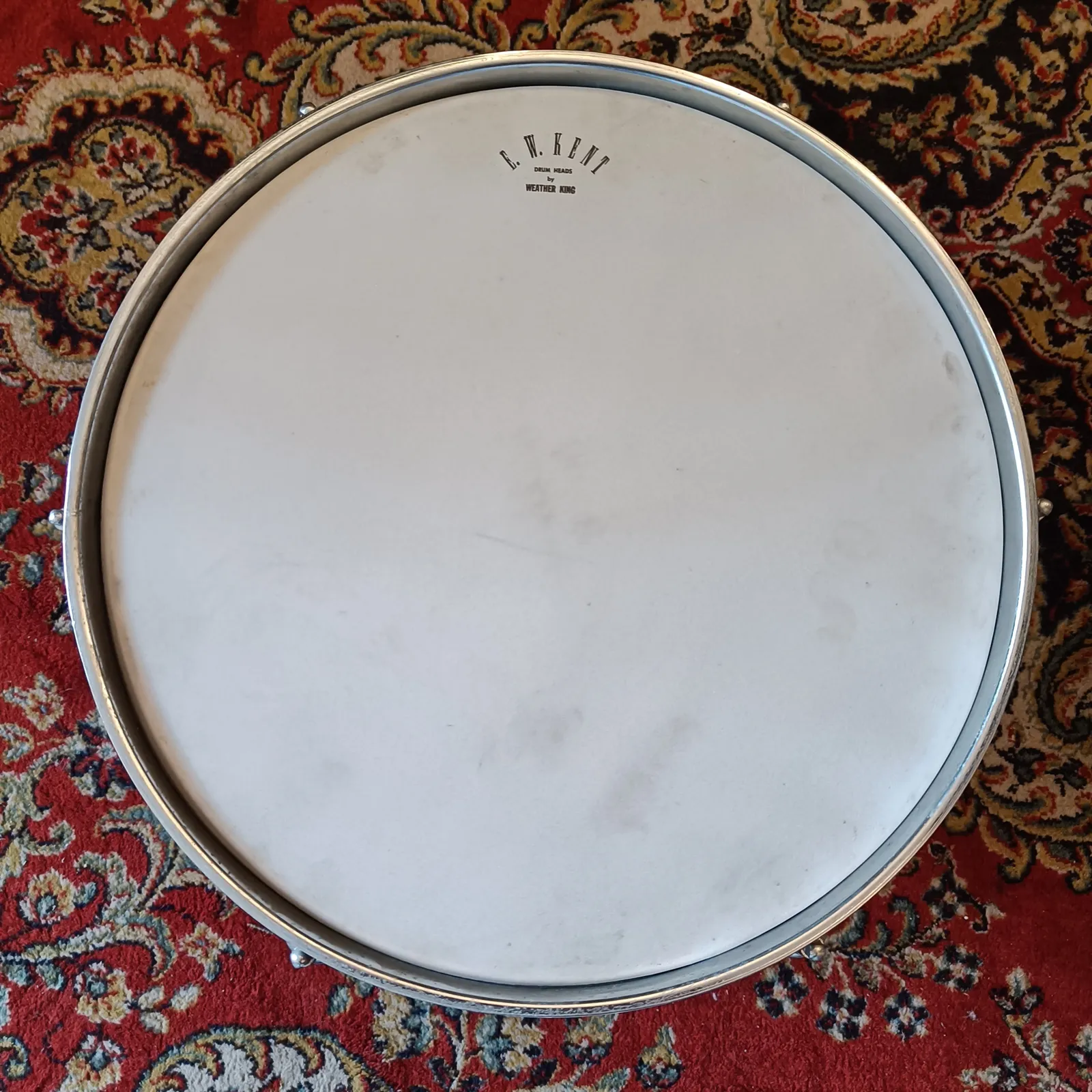 Kent USA Tom 13"x9" Black Oyster Vintage 1 – Image 5