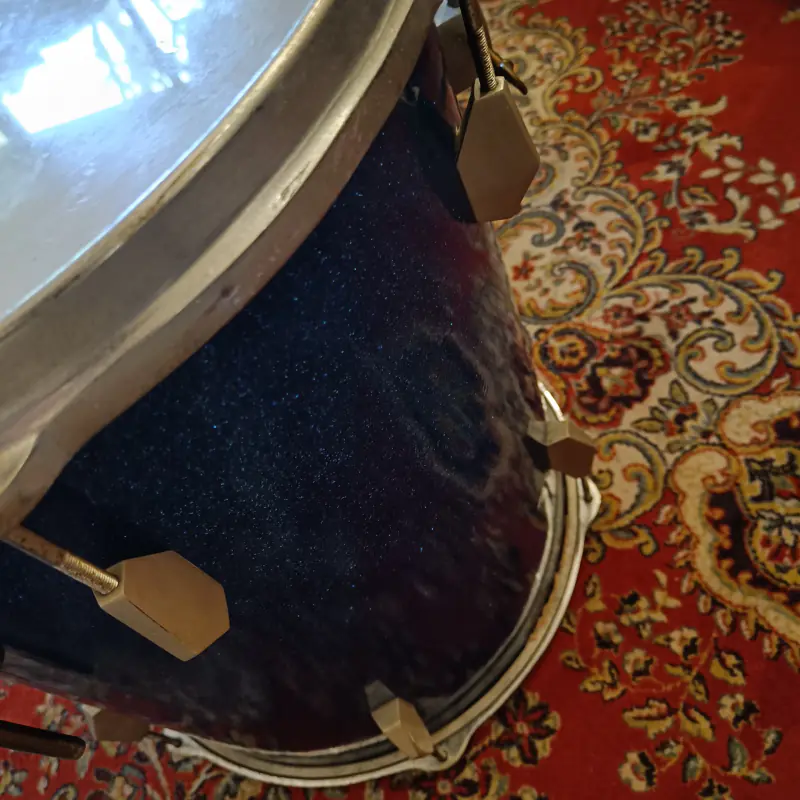Sonic Tom Bass 15"+ x18" (métrique) Blue Sparkle – Image 8
